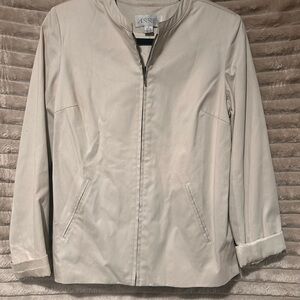 Annex Women's Beige Blazer zip up